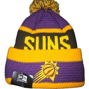 New Era Phoenix Suns Purple and Gold Beanie